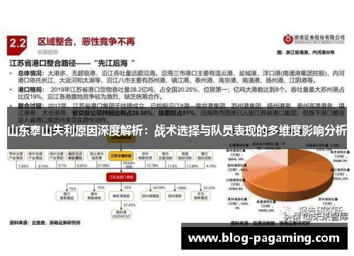 山东泰山失利原因深度解析:战术选择与队员表现的多维度影响分析 山东泰山失利原因深度解析:战术选择与队员表现的多维度影响分析
